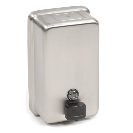 Asi Stainless Steel Liquid Soap Dispenser Vertical 0347